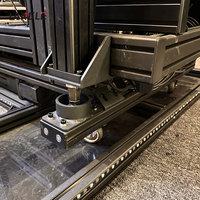 Simulador de Conducción Compacto de 6 Ejes, Soporte de Perfil de Aluminio, Instalación Rápida, Plataforma de Simulación de Movimiento de Carreras Inmersiva