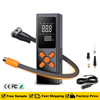 Electric Portable Cordless Tire Inflator Dual-Screen Digital air Pump for Car Tire Tyre Inflators Car air Compressor