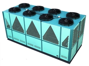 Équipement de refroidissement industriel, refroidisseur à vis refroidi par air de 328,2 kW avec moteur pour la circulation de la réfrigération - Product Image 5