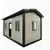 Maisons conteneurs pliables, maisons économiques préfabriquées en kit, 10 pieds, 20 pieds, 40 pieds, maisons modulaires de luxe préfabriquées