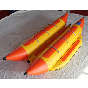 Équipement de jeux aquatiques pour 6 personnes, divertissements, tube de <span class=keywords><strong>ski</strong></span> nautique remorquable, tube de banane gonflable, bateau de banane gonflable - Product Image 2