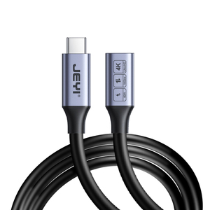 JEYI مصنع كابل تمديد USB C 10Gbps شحن سريع 60 واط موسع من النوع C من الذكور إلى الإناث مع غلاف من الألومنيوم للكمبيوتر المحمول iPad - Product Image 2