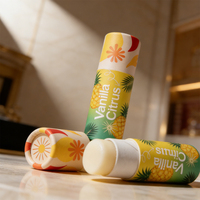 Tubes de baume à lèvres en papier écologiques, emballages cosmétiques biodégradables personnalisés, déodorants en gros