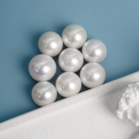 Haute qualité 12-14mm Edison naturel eau douce blanc perles en vrac véritable perle poids offrant la fabrication de bijoux