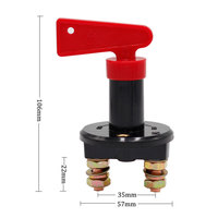 Interrupteur principal de batterie de voiture, disjoncteur isolateur, outil de coupure de circuit