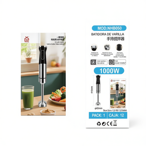 Mixeur Plongeant NHB050 1000W en Acier Inoxydable pour Cuisine - Product Image 1
