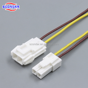 Conjunto de Fiação Personalizado Compatível com JST VL de Alta Corrente 20A, Passo de 6.2mm, PVC, para Motores de Veículos Elétricos e Automotivos (SCT6203) - Product Image 1