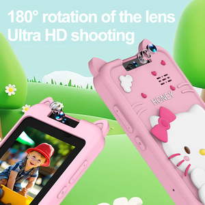 Đồ chơi điện thoại thông minh Clever Kids màn hình cảm ứng HD 2.8 inch với camera kép, hỗ trợ thẻ nhớ MicroSD & MP3 - Món quà tuyệt vời cho Giáng sinh và sinh nhật - Product Image 5