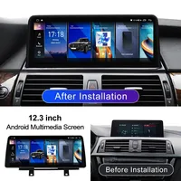 LEHX 8Core 4G DSP Android mobil, pemutar DVD mobil nirkabel Android untuk BMW 3/4seri F30 F31 F32 F33 F34 F36