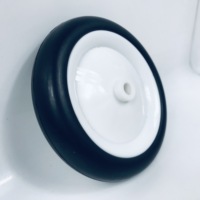 Roue en mousse EVA en plastique de 3,5 pouces pour poussette et chariot de bébé