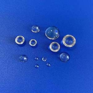Özelleştirilebilir 1mm 2mm 3mm Optik Cam Küresel Lensler Safir Kuvars BK7 Yarım Küre <span class=keywords><strong>Lens</strong></span> Anti-Reflektif Kaplama - Product Image 1