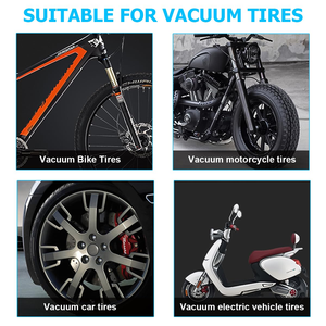 Kit de réparation de pneus de voiture et de moto, ensemble d'outils de réparation de pneus pour garage, accessoires automobiles, outil de réparation de crevaison pour voitures et motos - Product Image 2
