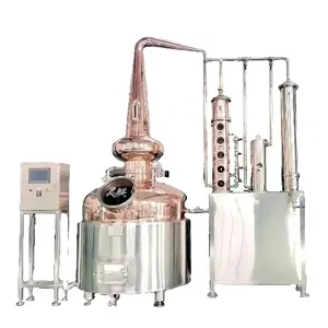 Distillateur de whisky multifonctionnel 100l 200l de nombreux types de petits équipements de distillation
