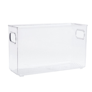 plastic transparent fridge storage <b>makeup</b> clear storage <b>box</b> transparent fridge storage container - Product Image 6
