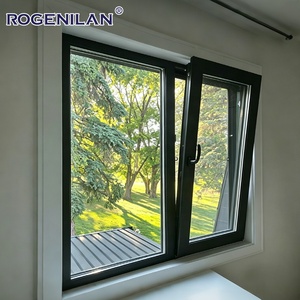 Fenêtre à battant double vitrage sur mesure Rogenilan, étanche, en aluminium, avec vitrage trempé, pour maisons - Product Image 4