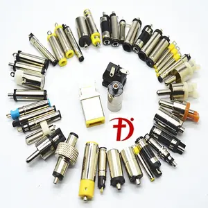 5521 5525 55315 5.5*2.1mm 5.5*2.5mm Customize Universal Charging Male Female DC Power Plug Jack Connector