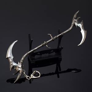 Jeux classiques coréens la légende de <span class=keywords><strong>Mir</strong></span> II Nu Zhan Mini arme bon marché 21cm 72g jouets en métal porte-clés - Product Image 2