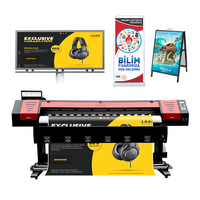 Printer Eco Solvent 1.8m Langsung dari Pabrik XP600 Head Digital Inkjet untuk Mesin Cetak Stiker Banner Pembungkus Mobil Vinyl