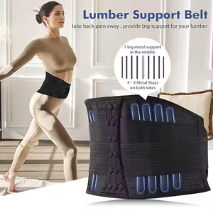 Neoprene Lower <strong>Back</strong> Support for Lifting <strong>Disc</strong> <strong>Herniation</strong> Sciatica Pain Relief Breathable One Size Lumbar Support for Men Women - Product Image 3