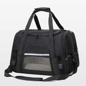 New Large Capacity Portable Cat Bag Breathable and Convenient Car <b>Pet</b> Bag Fashion Solid Color Single-shoulder Dog <b>Backpack</b> - Product Image 3