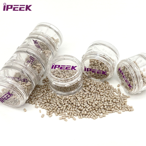 IPEEK meilleur <span class=keywords><strong>prix</strong></span> Beige blanc rose jaunâtre matières premières de qualité médicale résine PEEK granule <span class=keywords><strong>dentaire</strong></span> - Product Image 4