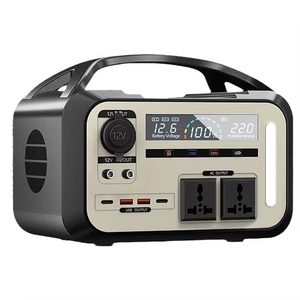 600W grande capacità portatile centrale elettrica di emergenza domestica sistema di accumulo di energia banca per le attività all'aperto - Product Image 1