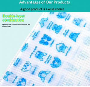 Dispensador de Bolsas para Excrementos de Perros, Recolector de Bolsas de Basura, Bolsas para Excrementos de Cachorros y Gatos, Rollos Pequeños, Suministros de Limpieza para Mascotas al Aire Libre - Product Image 4