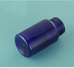 Kunden spezifische Health Supplement Flasche aus Kunststoff PET mit Klappdeckel, für Kapseln und Vitamin Supplements Flasche - Product Image 5