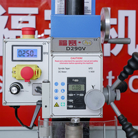 Centre d'usinage Fusai D290V 1500W 220V à transmission variable continue de moyenne puissance avec fonctions de perçage et de fraisage à alimentation automatique