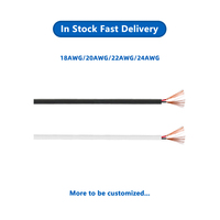 Cordon d'alimentation américain de haute qualité 2464 18-26AWG, principalement utilisé pour les diodes électroluminescentes et les équipements solaires
