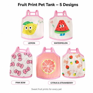 <span class=keywords><strong>Abrigos</strong></span> y Chaquetas <span class=keywords><strong>de</strong></span> Diseño para Perros, Personalizados, Multicolores, <span class=keywords><strong>de</strong></span> Poliéster, con Estampado Veraniego, Ecológicos, Cómodos, Ropa para Mascotas <span class=keywords><strong>de</strong></span> Año Nuevo - Product Image 2