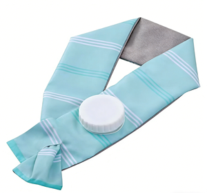 Producto de Tendencia 2026, Nuevo <span class=keywords><strong>Collar</strong></span> Refrigerante Reutilizable para el Cuello, Compresa de Hielo Refrescante para el Verano, Envoltura Refrigerante Portátil para Deportes al Aire Libre y Trabajo - Product Image 1