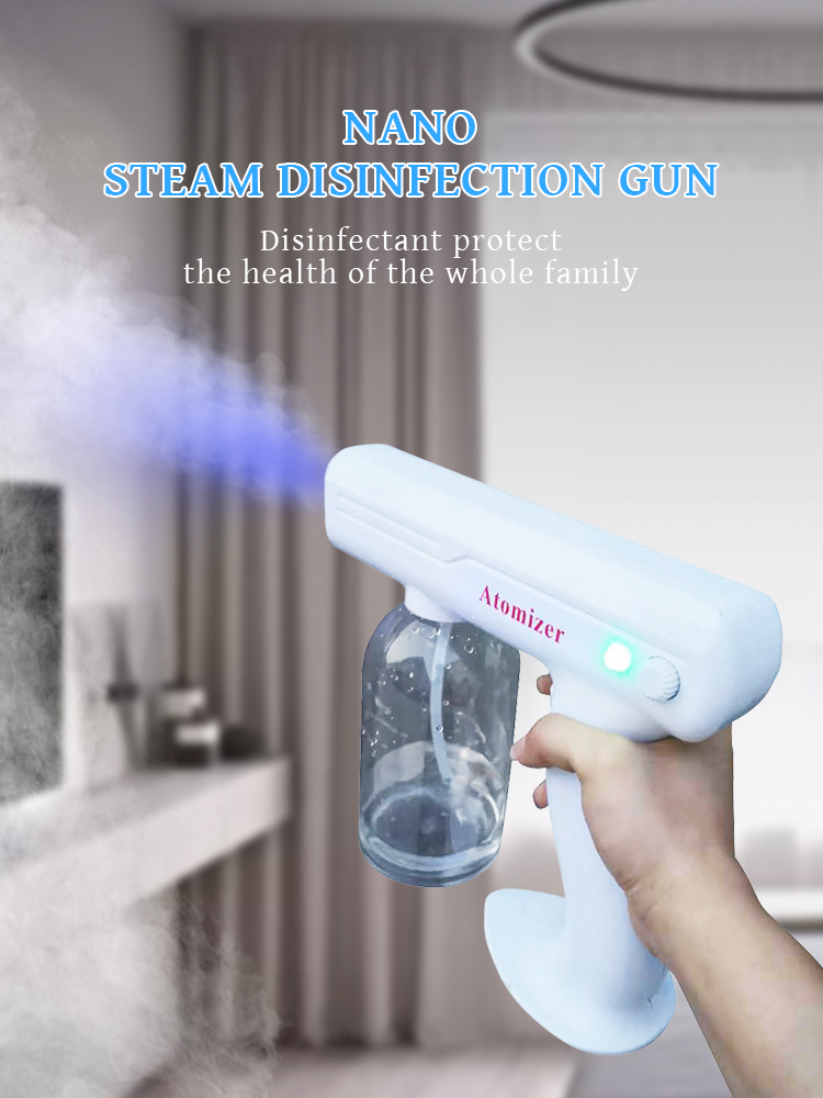 Распылитель для воды, распылитель, беспроводной портативный мощный Электрический УФ-распылитель, дезинфекционный распылитель, нано-распылитель, перезаряжаемый