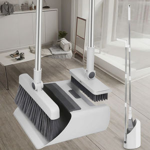 1-ב-4 ניקוי ביתי משולב להגדיר ידית ארוכה קסם dustpan מגנטי אינדוקציה ניקוי מטאטא מברשת מדלי - Product Image 5