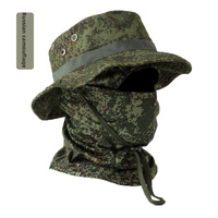 Topi Bucket Kamuflase, Kasual dan Lembut, Cocok untuk Aktivitas Luar Ruangan Seperti Berburu dan Memancing, Bertepi Lebar Pelindung dari Sinar Matahari