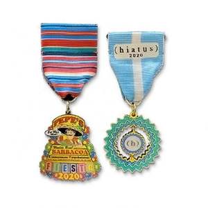 Medalla de Orden de Carnaval Dorada Personalizada 2023 en Oferta para Cinta - Product Image 2