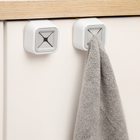 Organisateur mural à un niveau pour la maison, crochets pour salle de bain, chambre, bureau, cuisine, porte-serviettes, porte-sacs, accessoire
