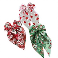 Accessoire de cheveux de Noël Sweet Shell - Pince à cheveux en maille bonhomme de neige, chapeau et épingle à cheveux faits main, cadeau festif, coiffe