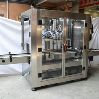 Máquina de Llenado de Líquidos de Acero Inoxidable de Grado Alimenticio para Aceite Comestible, Aceite de Oliva, Aceite de Sésamo, Vinagre, Salsa de Soja