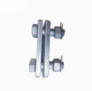 Penjepit kawat pria tipe lurus untuk tiang utilitas kabel baja galvanis pegangan ujung mati untuk jalur daya - Product Image 6