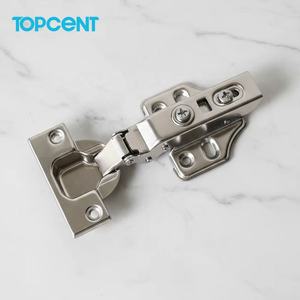 Charnières hydrauliques à fermeture douce Topcent en acier inoxydable 304 de 35 mm pour meubles de cuisine et écoles - Product Image 2