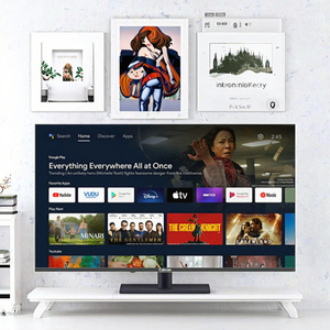 Televisor inteligente QLED de 65 pulgadas con diodos emisores de luz a bajo precio, 43/50/75/98, Android, compra al por mayor - Product Image 3