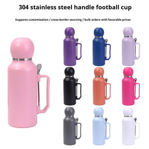Mug isotherme <span class=keywords><strong>personnalisable</strong></span> en acier inoxydable 304, Mug de football portable de haute qualité, Mug Ma Dai portable avec poignée pour l'extérieur - Product Image 4