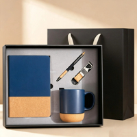 Coffrets Cadeaux d'Affaires de Luxe en Gros, Souvenirs Personnalisables avec Logo : Tasse, Carnet, Stylo – Idéal pour Anniversaires d'Entreprise et Salons Professionnels