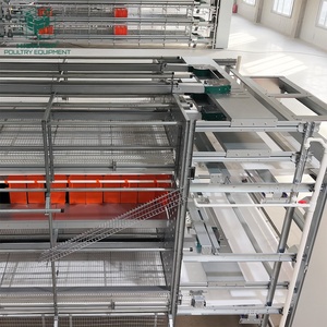 Gabbie per Galline Ovaiole ad Alta Efficienza, Sistemi Automatici Multi-Livello per Aviari Senza Gabbie per un Migliore Benessere Animale - Product Image 1