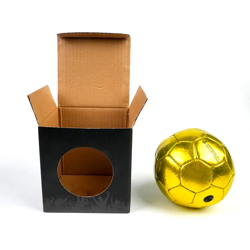 Boîte de ballon de Football personnalisée taille 5 emballage de ballon de Football boîte ondulée taille boîte de basket-Ball avec Logo personnalisé
