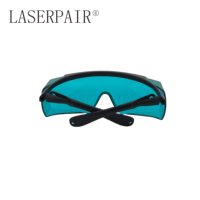 Meilleures lunettes de sécurité laser rouge personnalisées pour laboratoire médical, OD 6+, 620-700nm, certifiées CE, 25% de transmission, anti-rayures pour la protection des yeux