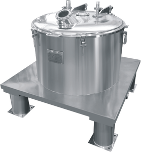 Công suất lớn dung môi vắt rắn tách chất lỏng Lọc Ethanol Máy ly tâm tấm phẳng Máy ly tâm - Product Image 1