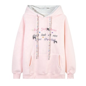 <span class=keywords><strong>Sudadera</strong></span> con Capucha Casual para Mujer, Personalizada con Logotipo, <span class=keywords><strong>de</strong></span> Alta Calidad, al por Mayor, Adecuada para Otoño e Invierno, Estilo Holgado - Product Image 6