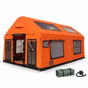 Carpa Inflable Grande para Acampar de 4 a 6 Personas con Logotipo Personalizado, Oxford 600D Impermeable, para Eventos y Actividades al Aire Libre en las 4 Estaciones - Product Image 1